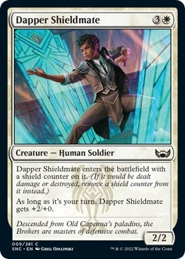 Dapper Shieldmate (9) [SNC] - MTG Single