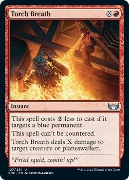 Torch Breath (127) [SNC] - MTG Single