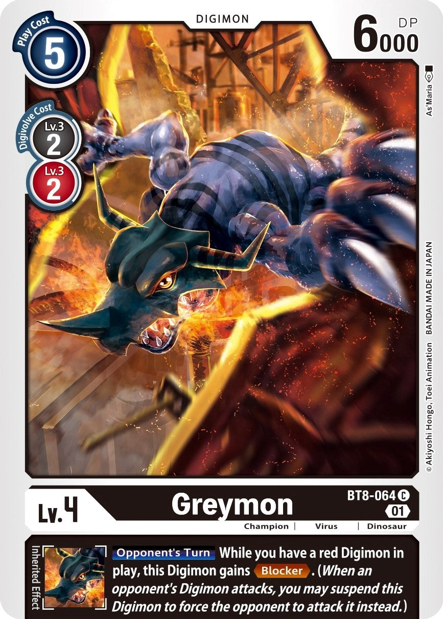 Greymon (8064) [BT08] - Digimon Card Game Single