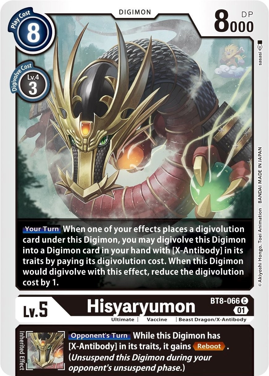 Hisyaryumon (8066) [BT08] - Digimon Card Game Single