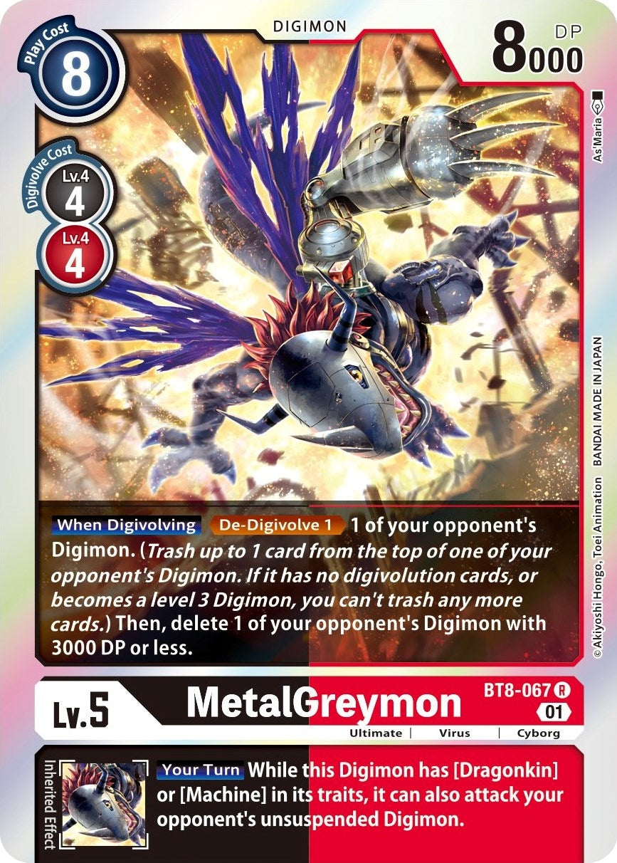 MetalGreymon (8067) [BT08] - Digimon Card Game Single