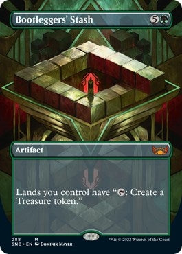 Bootleggers’ Stash (Borderless) (288) [SNC] - MTG Single
