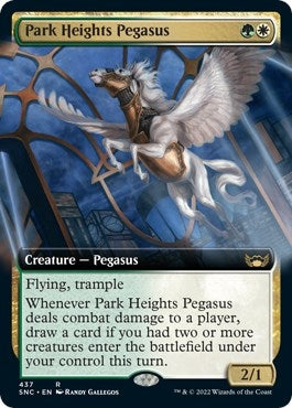 Park Heights Pegasus (Extended Art) (437) [SNC] - MTG Single