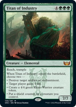 Titan of Industry (159) [SNC] - MTG Single