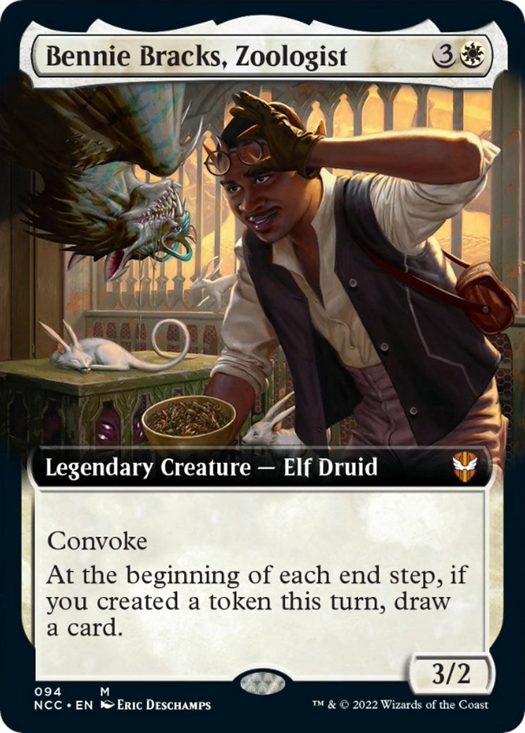 Bennie Bracks Zoologist (Extended Art) (94) [NCC] - MTG Single