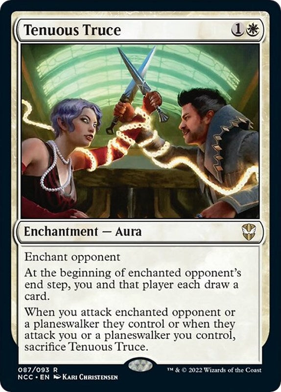Tenuous Truce (87) [NCC] - MTG Single