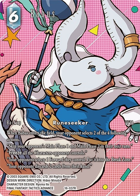 Babus (Full Art) (16) [16] - Final Fantasy TCG Single