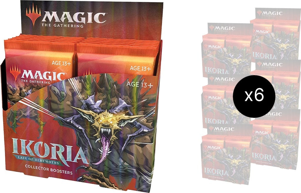 Ikoria: Lair of Behemoths - Collector Booster Case [IKO] - MTG Sealed