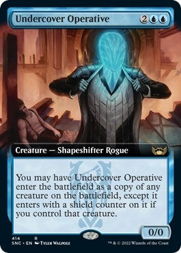 Undercover Operative (Extended Art) (414) [SNC] - MTG Single