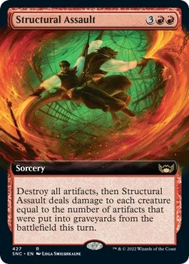 Structural Assault (Extended Art) (427) [SNC] - MTG Single