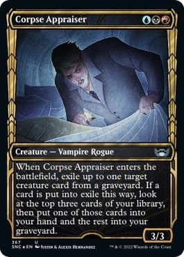 Corpse Appraiser (Gilded Foil) (367) [SNC] - MTG Single
