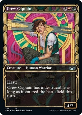 Crew Captain (Gilded Foil) (368) [SNC] - MTG Single