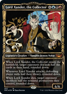 Lord Xander the Collector (Gilded Foil) (380) [SNC] - MTG Single