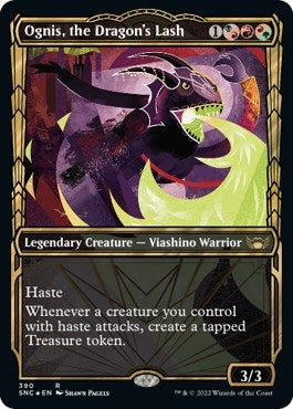 Ognis the Dragon’s Lash (Gilded Foil) (390) [SNC] - MTG Single