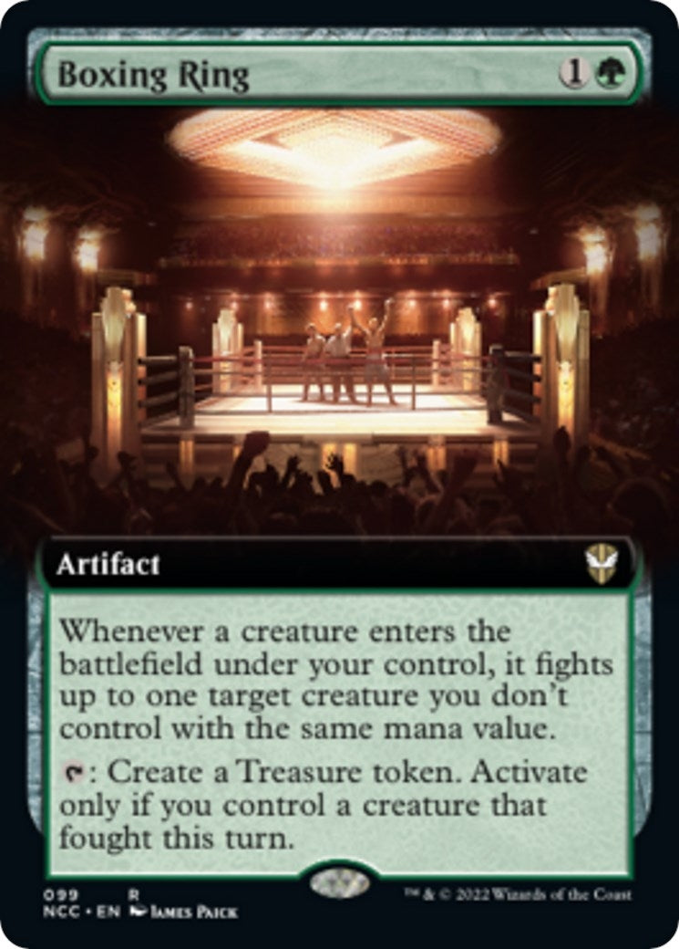 Boxing Ring (Extended Art) (99) [NCC] - MTG Single