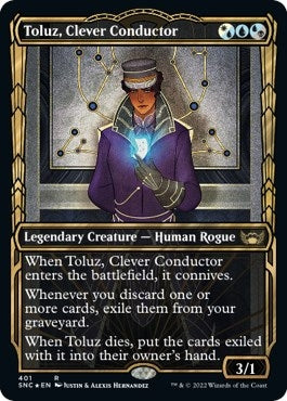 Toluz Clever Conductor (Gilded Foil) (401) [SNC] - MTG Single