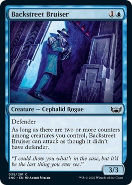 Backstreet Bruiser (35) [SNC] - MTG Single