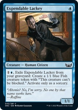 Expendable Lackey (43) [SNC] - MTG Single