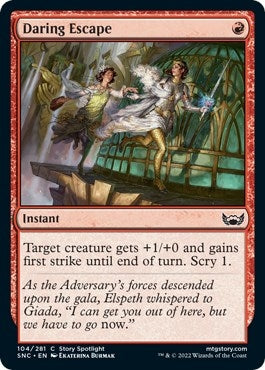 Daring Escape (104) [SNC] - MTG Single