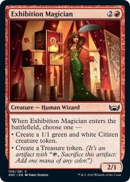 Exhibition Magician (106) [SNC] - MTG Single