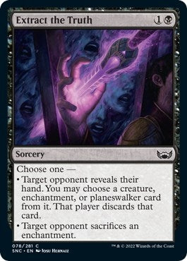 Extract the Truth (78) [SNC] - MTG Single