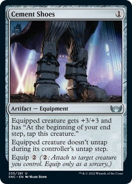 Cement Shoes (235) [SNC] - MTG Single