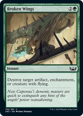 Broken Wings (136) [SNC] - MTG Single
