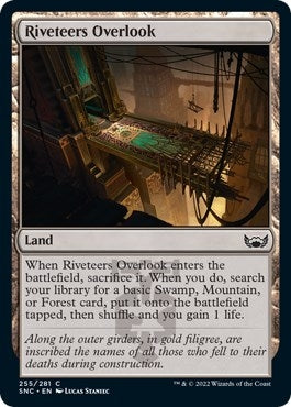 Riveteers Overlook (255) [SNC] - MTG Single
