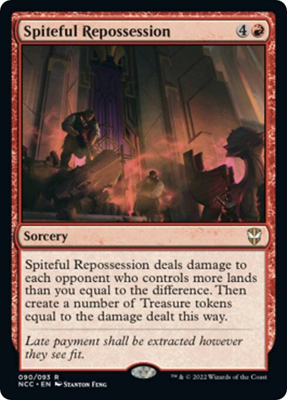 Spiteful Repossession (90) [NCC] - MTG Single