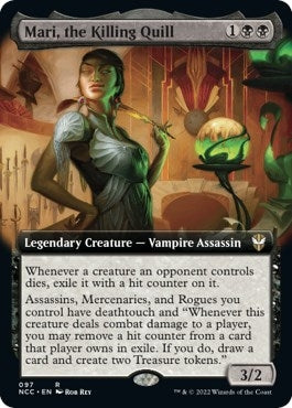 Mari the Killing Quill (Extended Art) (97) [NCC] - MTG Single