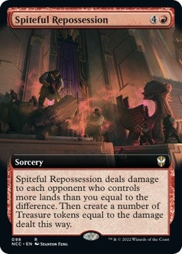 Spiteful Repossession (Extended Art) (98) [NCC] - MTG Single