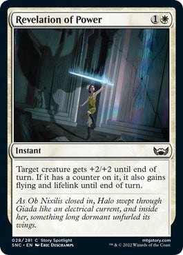 Revelation of Power (28) [SNC] - MTG Single
