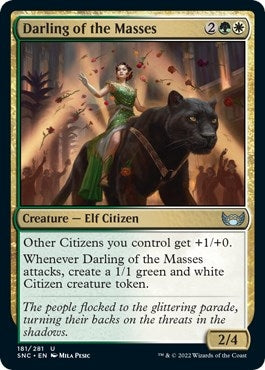 Darling of the Masses (181) [SNC] - MTG Single