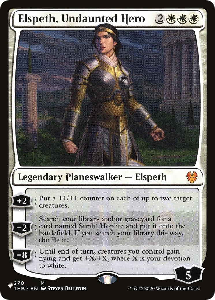 Elspeth Undaunted Hero (270) [LIST] - MTG Single