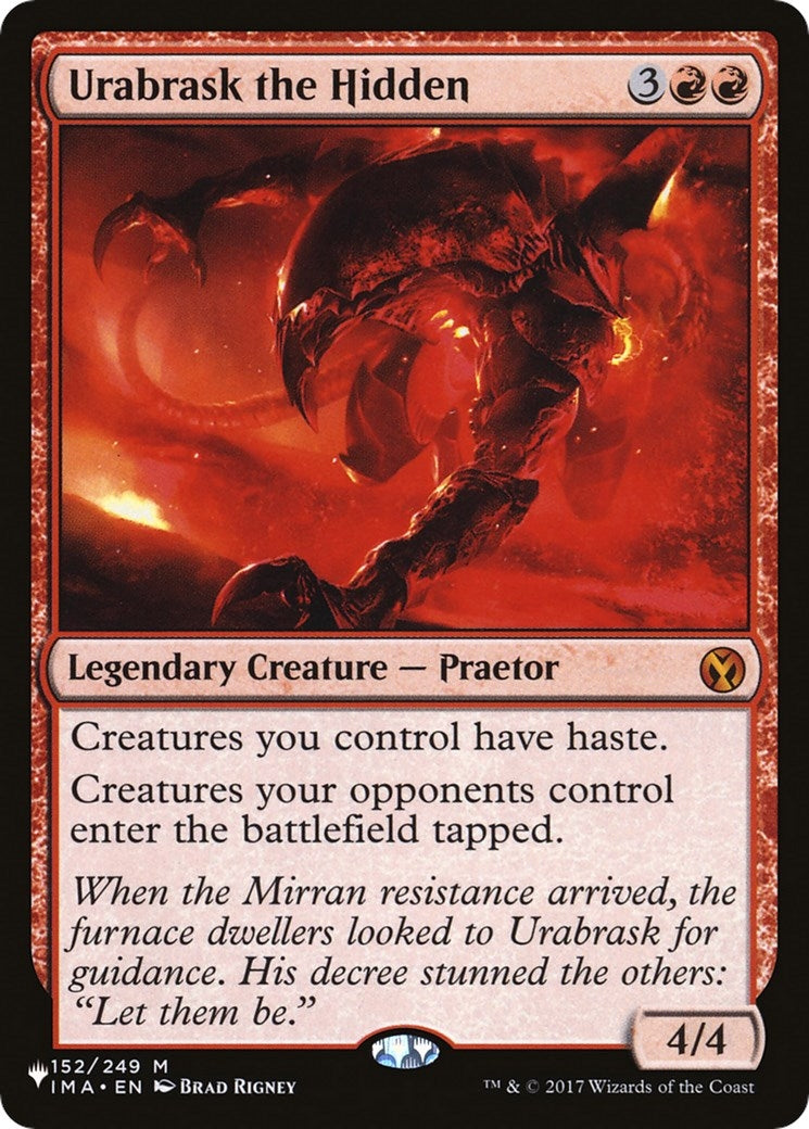Urabrask the Hidden (152) [LIST] - MTG Single