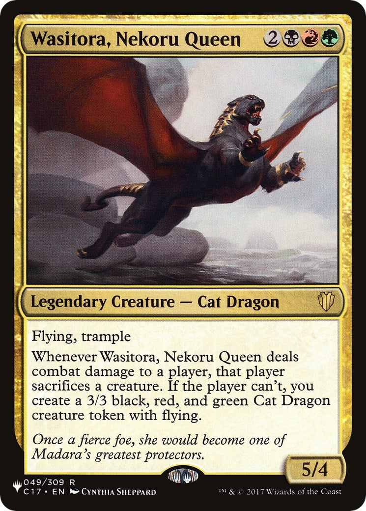 Wasitora Nekoru Queen (49) [LIST] - MTG Single