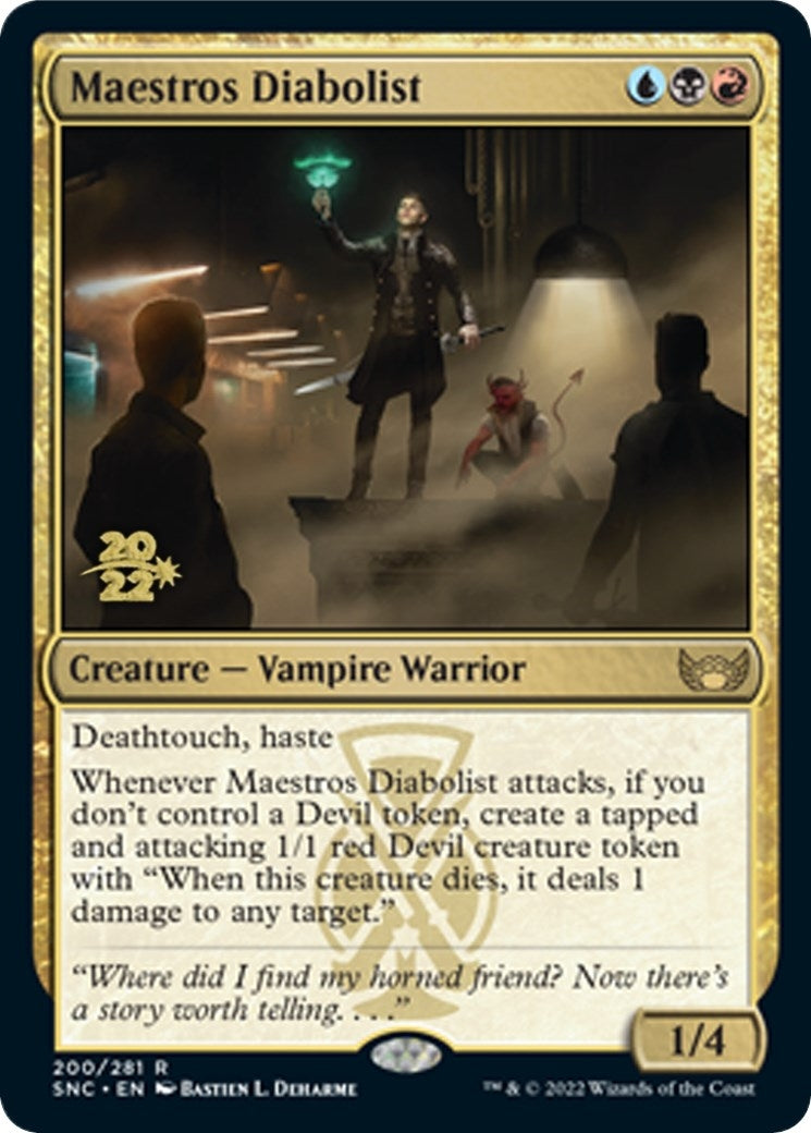 Maestros Diabolist (200) [PRE] - MTG Single