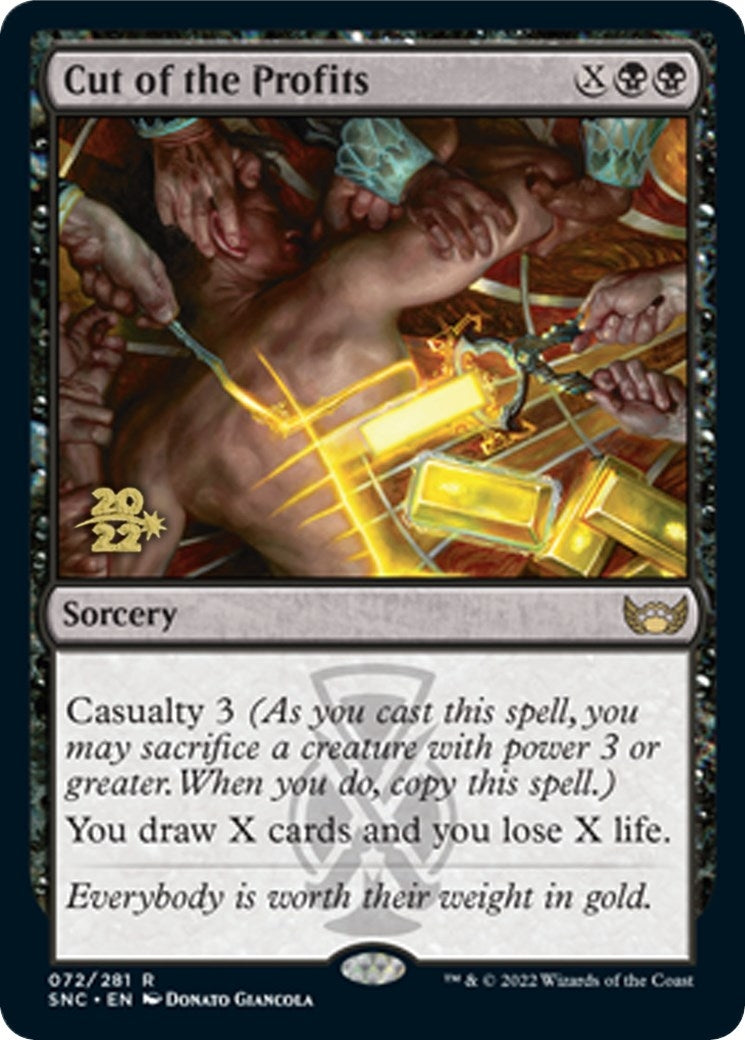 Cut of the Profits (72) [PRE] - MTG Single