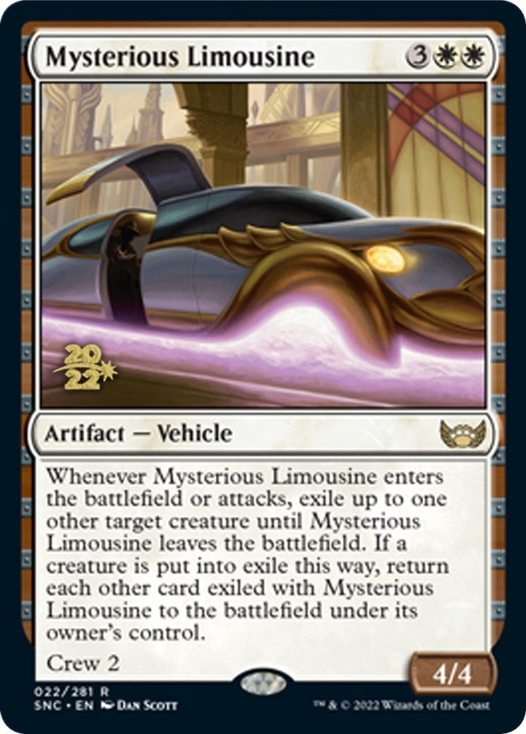 Mysterious Limousine (22) [PRE] - MTG Single
