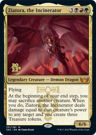 Ziatora the Incinerator (231) [PRE] - MTG Single