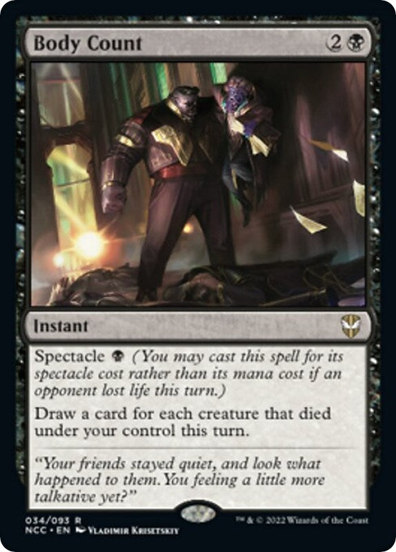 Body Count (34) [NCC] - MTG Single