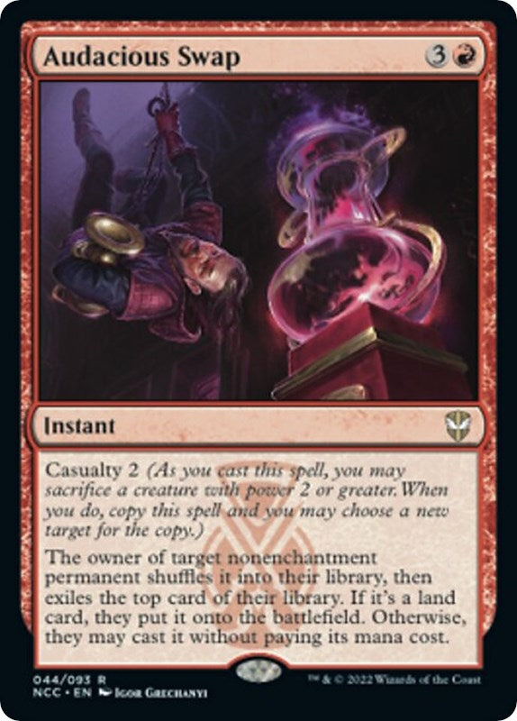 Audacious Swap (44) [NCC] - MTG Single