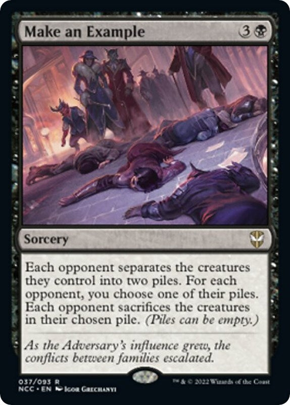 Make an Example (37) [NCC] - MTG Single