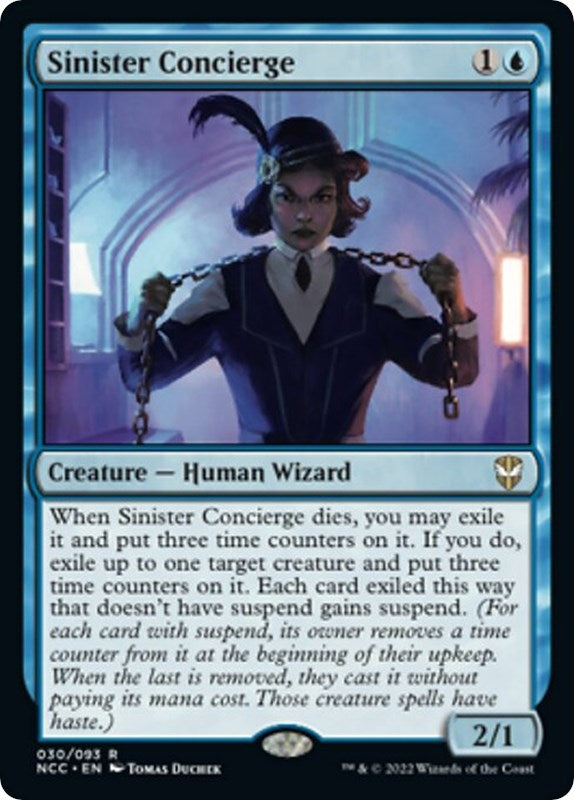 Sinister Concierge (30) [NCC] - MTG Single