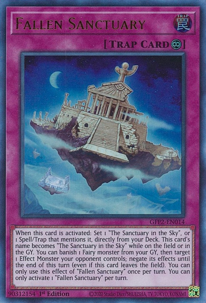 Fallen Sanctuary (2014) (GFP2) - YuGiOh Single