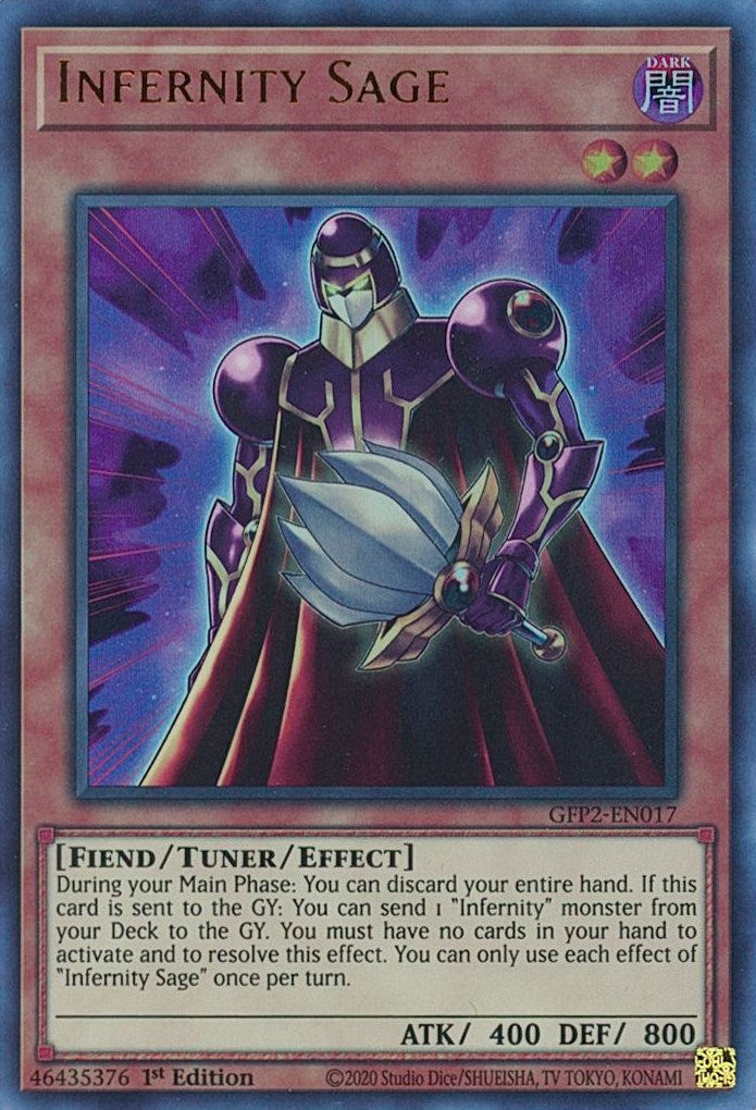 Infernity Sage (2017) (GFP2) - YuGiOh Single