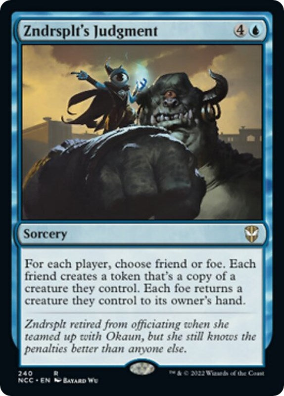 Zndrsplt’s Judgment (240) [NCC] - MTG Single