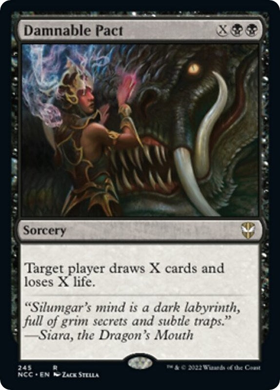 Damnable Pact (245) [NCC] - MTG Single