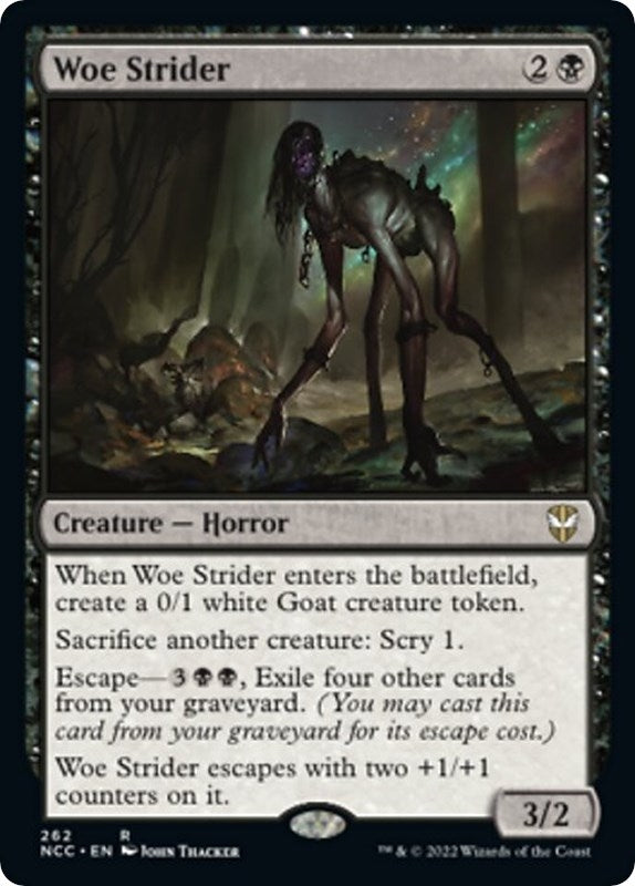 Woe Strider (262) [NCC] - MTG Single