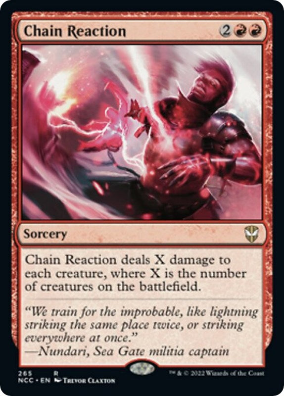 Chain Reaction (265) [NCC] - MTG Single